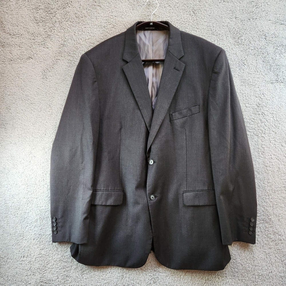 Kenneth Cole Charcoal Gray Suit